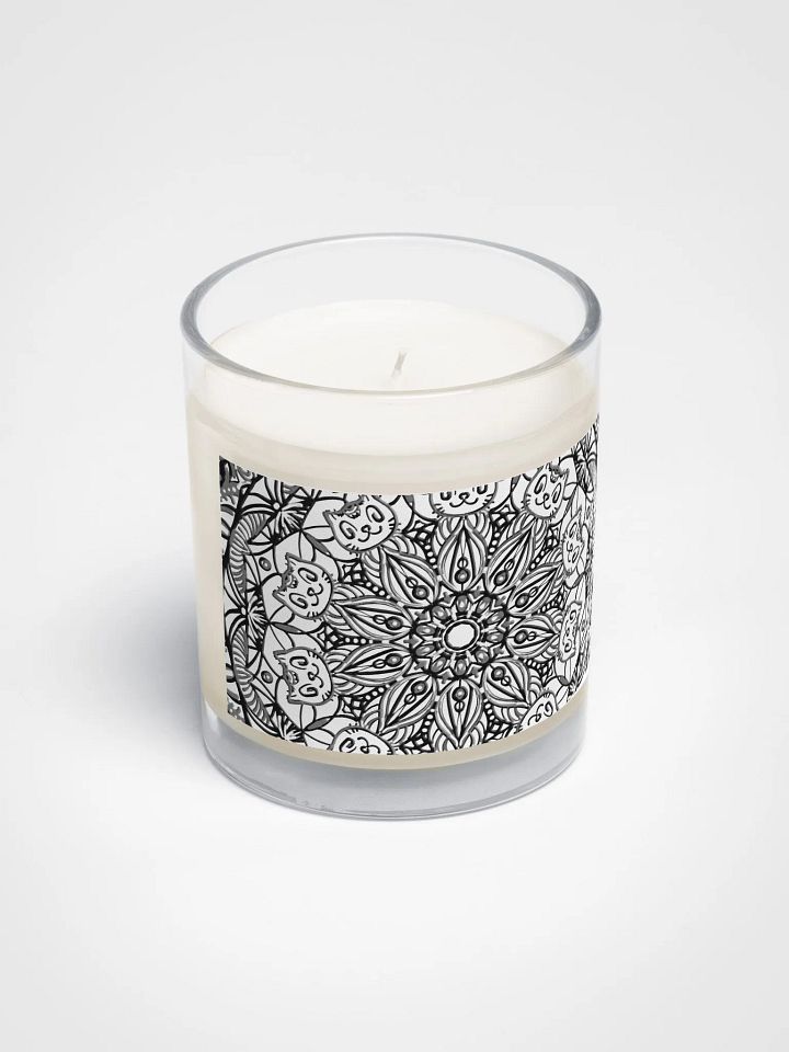 Mandala Harmony Soy Wax Candle product image (2)