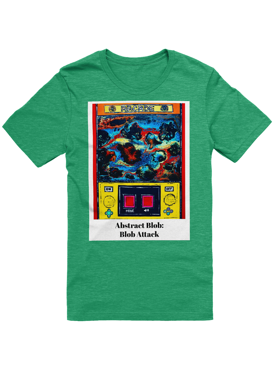 Abstract Blob: Blob Attack Arcade T-Shirt product image (10)