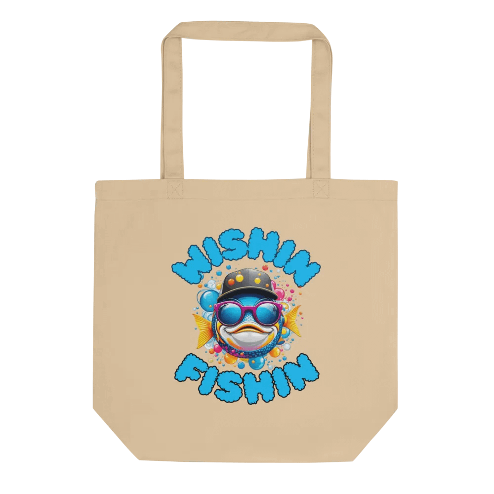 Wishin Fishin Eco-Friendly Tote Bag product image (1)