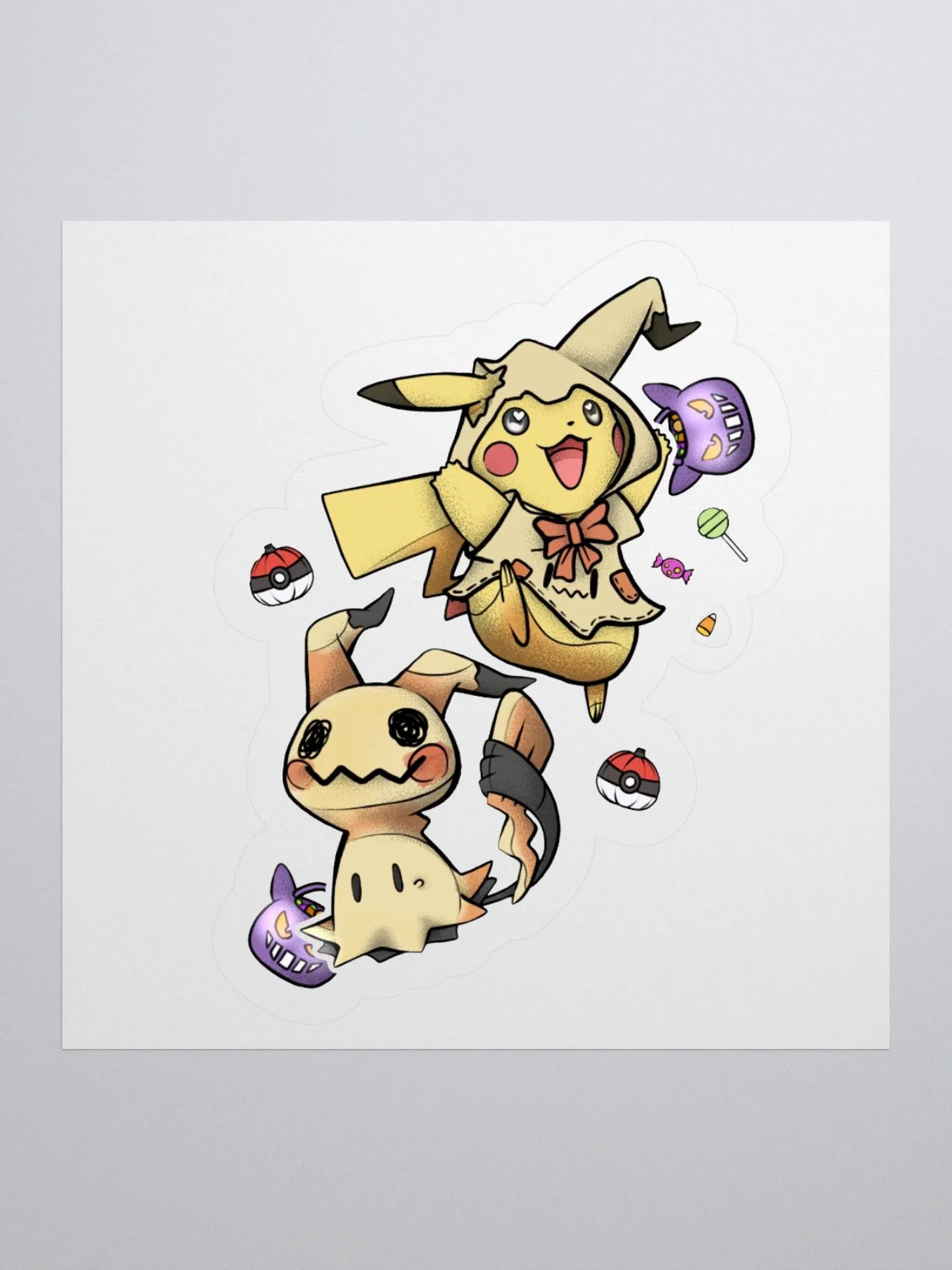 "Spooky Chu's" Sticker product image (2)