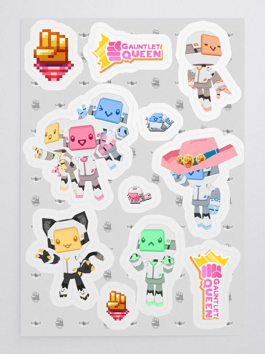 U-bot Sticker Sheet product image (1)