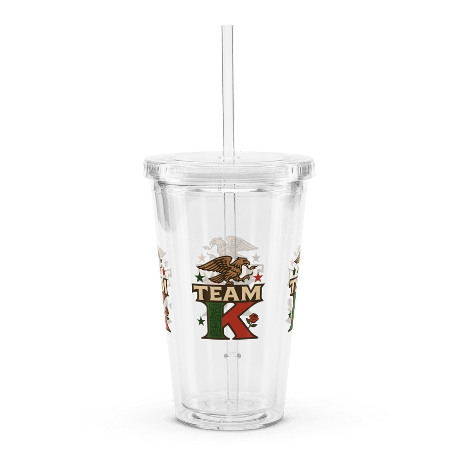 Team K Mexico Clear Plastic Tumbler product image (3)