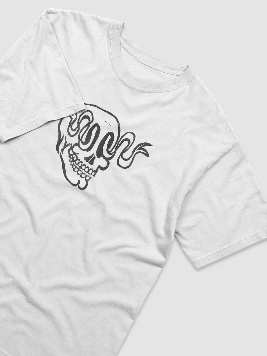 Chill Hand-Cut Lithograph Heavyweight Tee b/w product image (3)