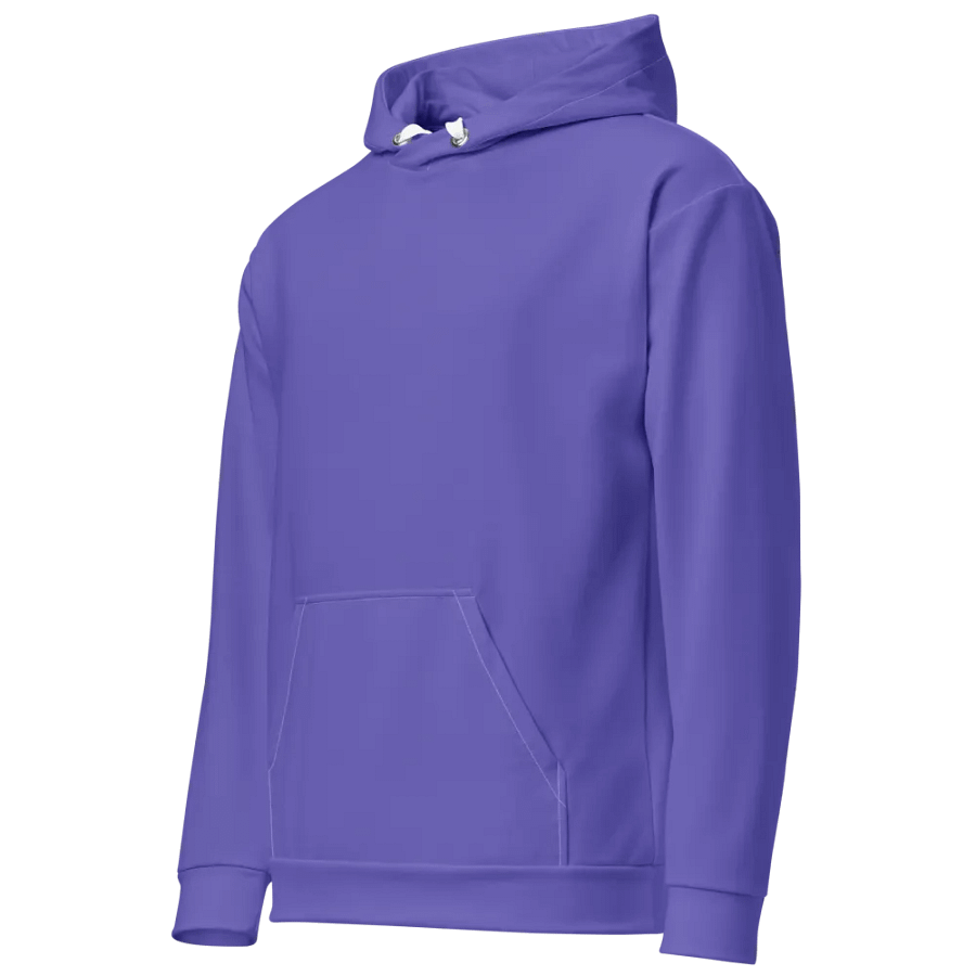 Plain Purple Light Summer Unisex Recycled Polyester Heavyweight Premium Hoodie by Treasure Pie product image (3)