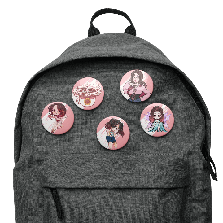 SamSasstic Buttons Galore! Set of 5 product image (2)