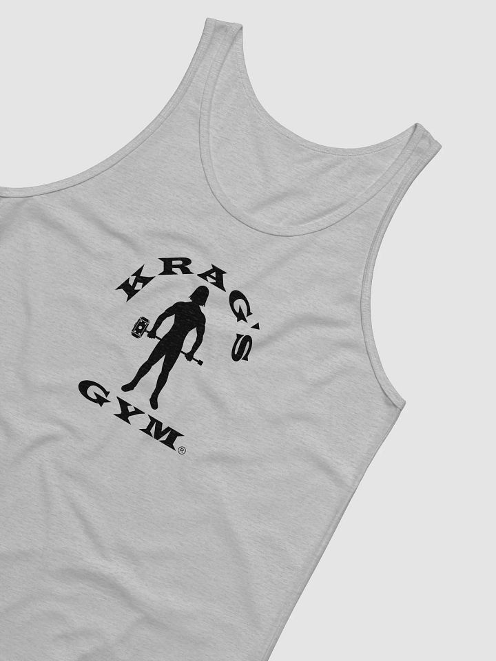 Krag's Gym Tank Top (black letter arch) product image (7)
