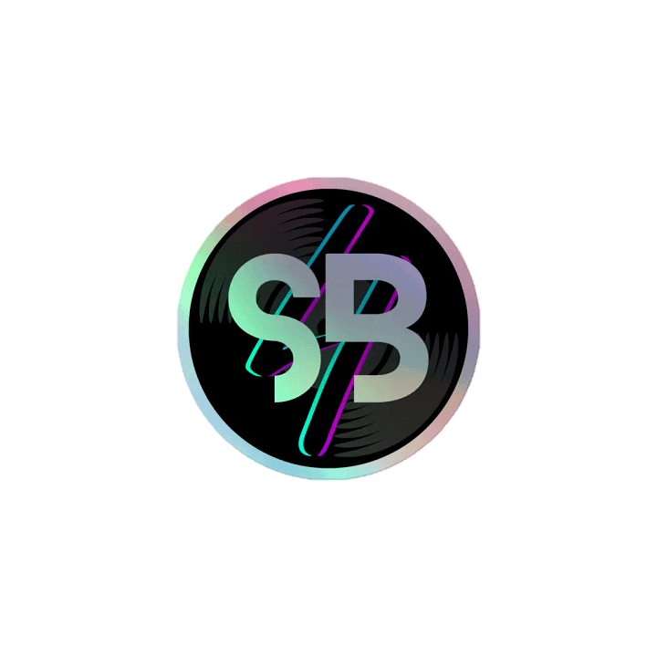 SB Record Holographic Sticker product image (2)