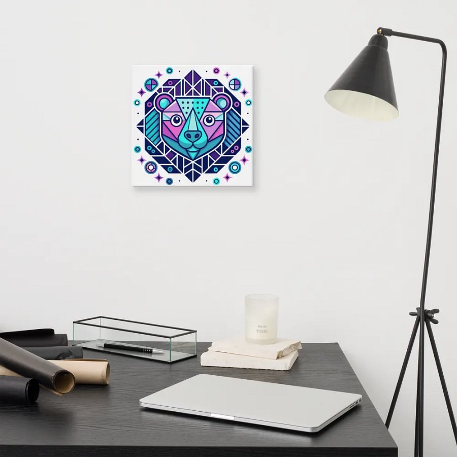 Geometric Mandala Bär 7 , Canva product image (11)