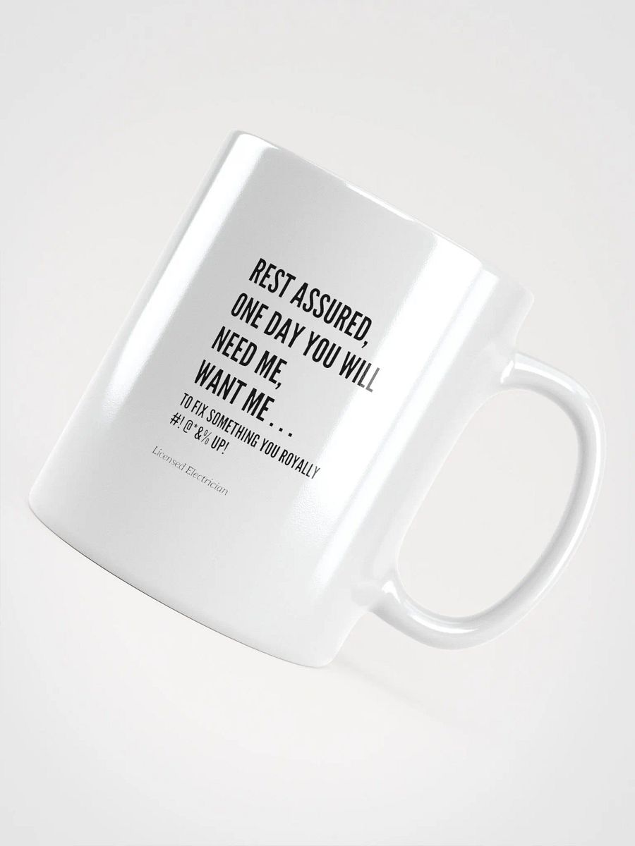 Funny Licensed Electrician's Mug product image (10)