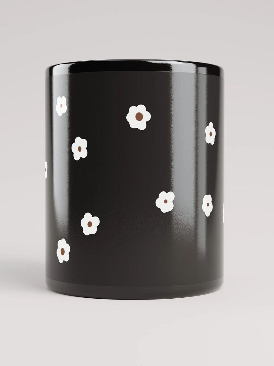 SMALL FLOWERS BEAUTIFUL COLORS CONTRAST SHINY MUG product image (5)