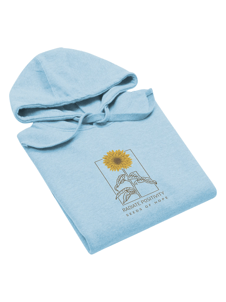 Radiant Sunflower Positivity Hoodie product image (2)