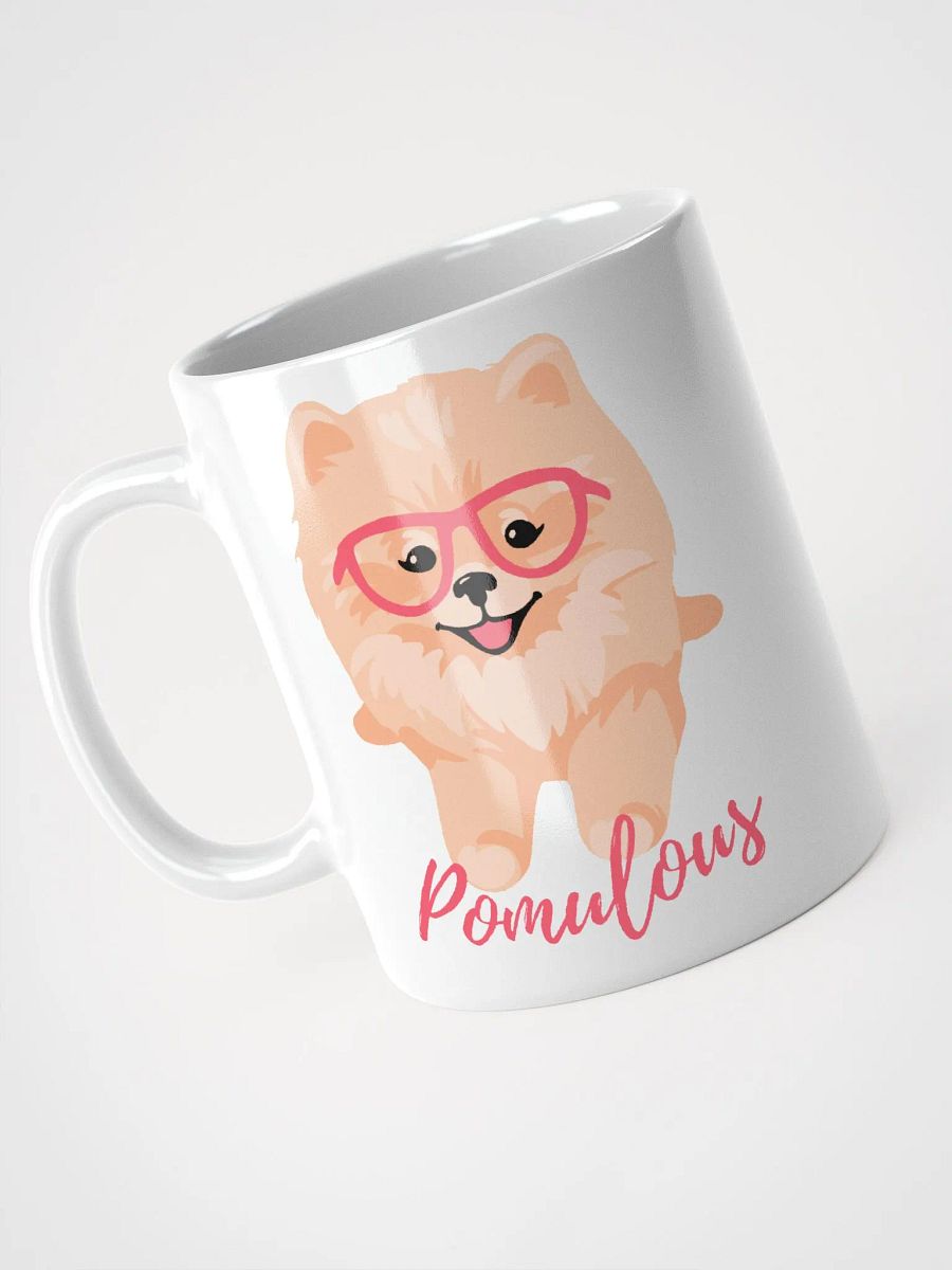 Fabulous Pomeranian White Glossy Mug product image (4)