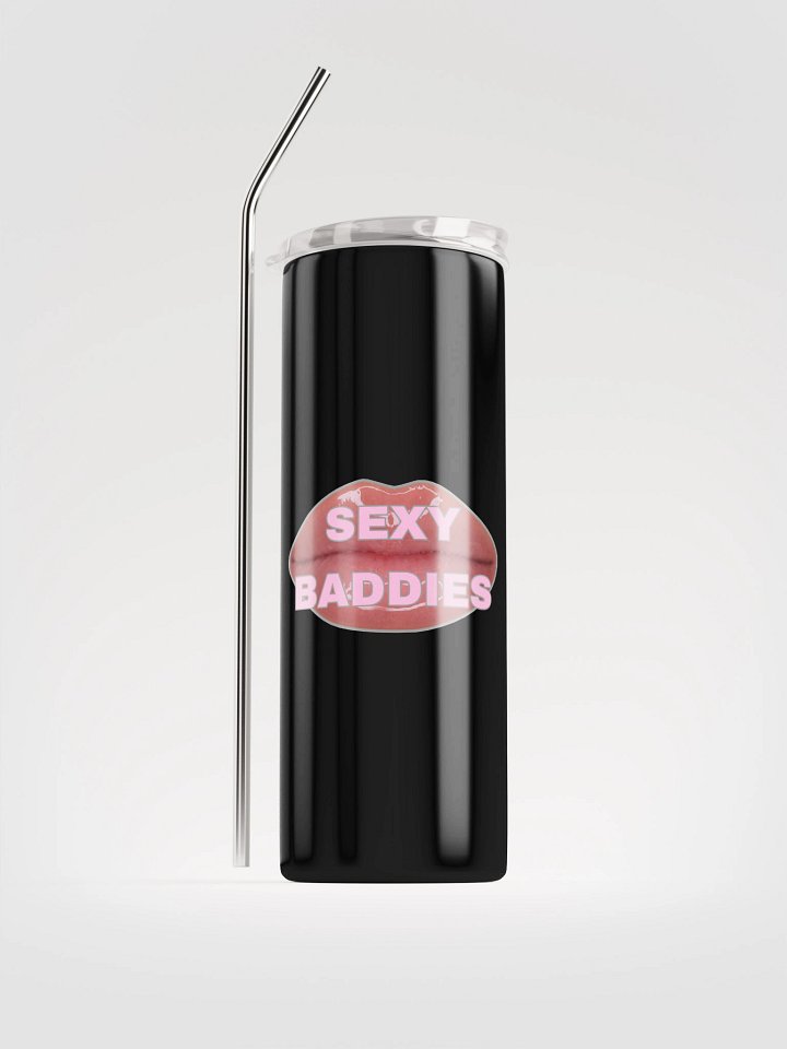 Glossy SexyBaddies Lips Stainless Steel Tumbler product image (1)