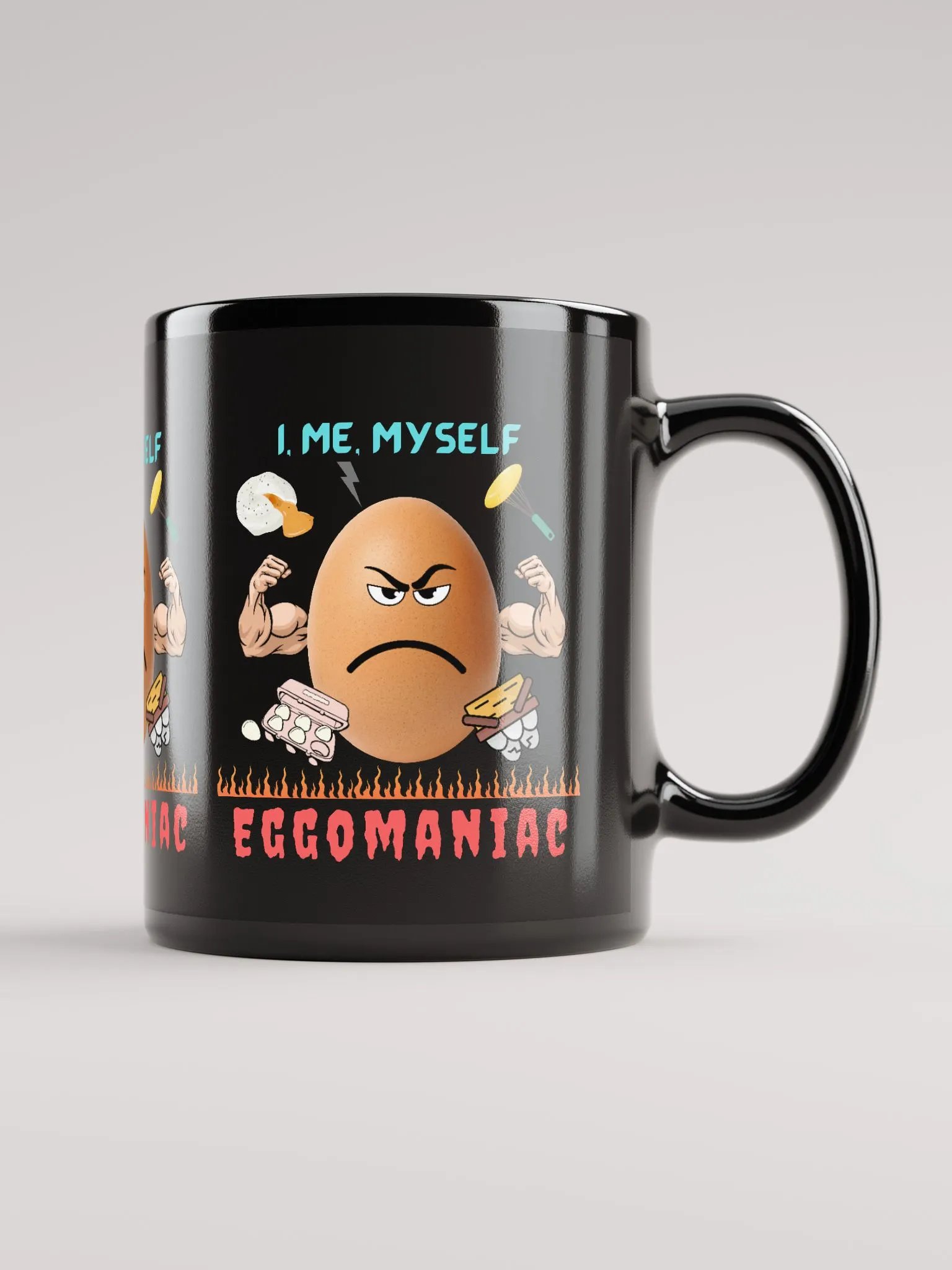 Eggomaniac - Easter Egg Black Mug product image (1)