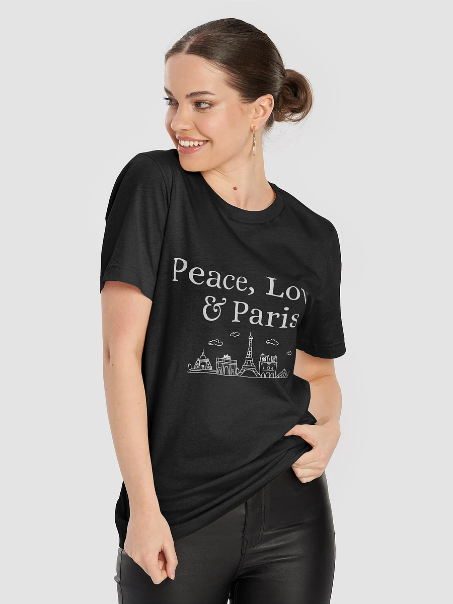 Peace, Love and Paris Ultimate Comfort Tee with Monuments product image (15)