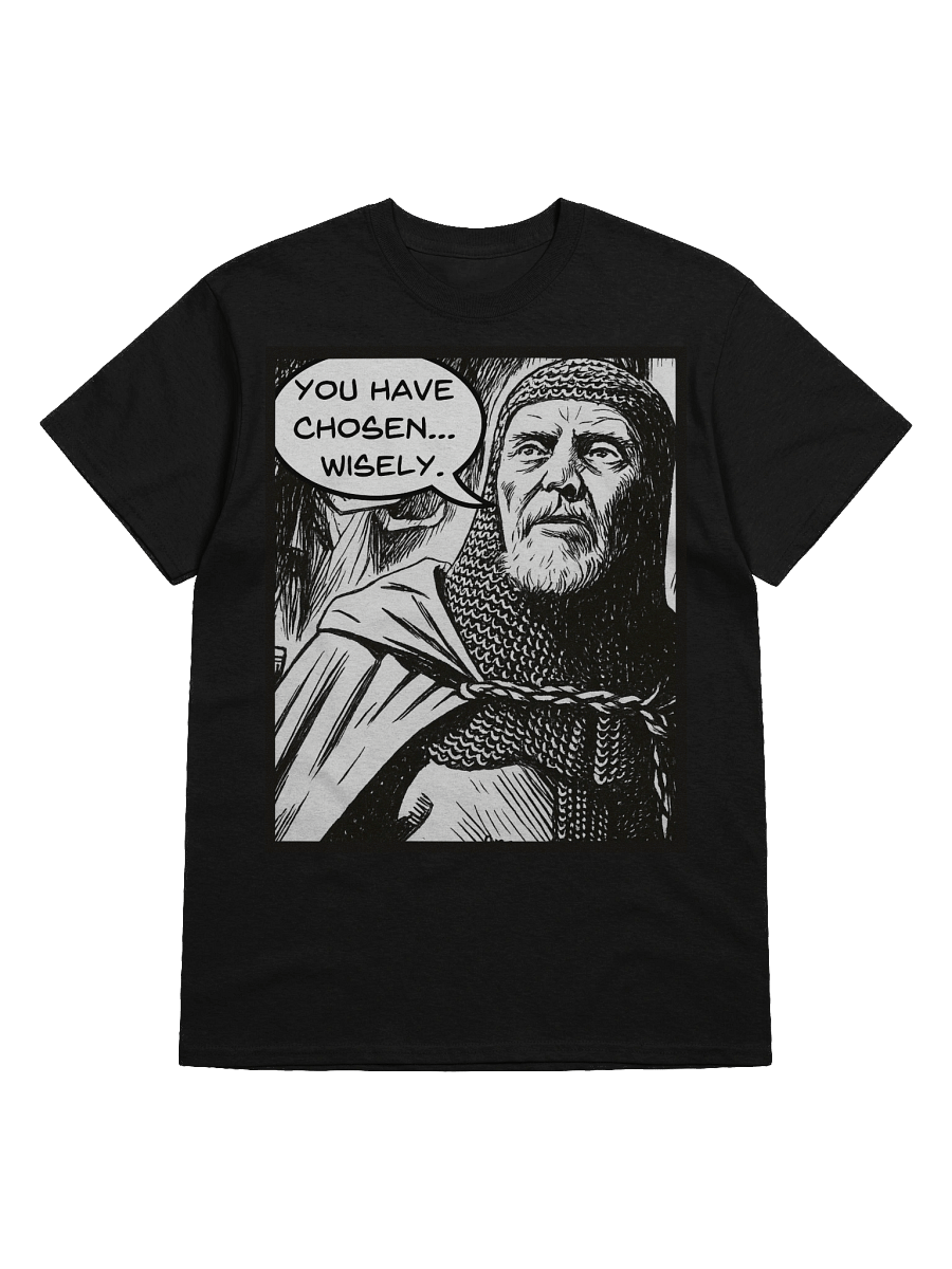 Indiana Jones inspired You Have Chosen... Wisely Scene Tee product image (50)