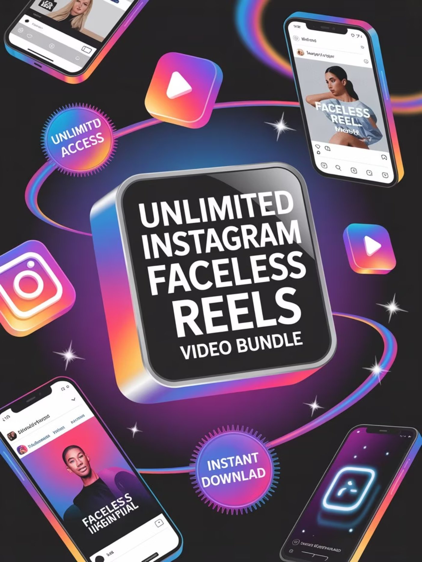 Unlimited Faceless Reels Video Bundle product image (1)
