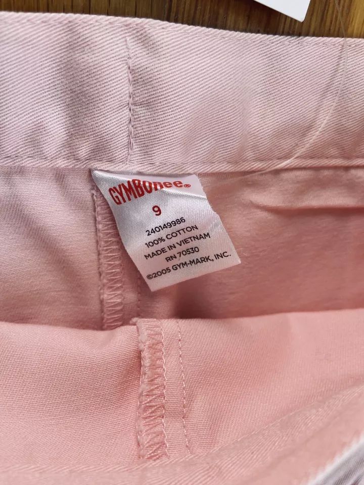 Gymboree Girls Size 9 It’s A Girl Thing Line Fall 2005 NWT New Pink Skort Skirt product image (2)