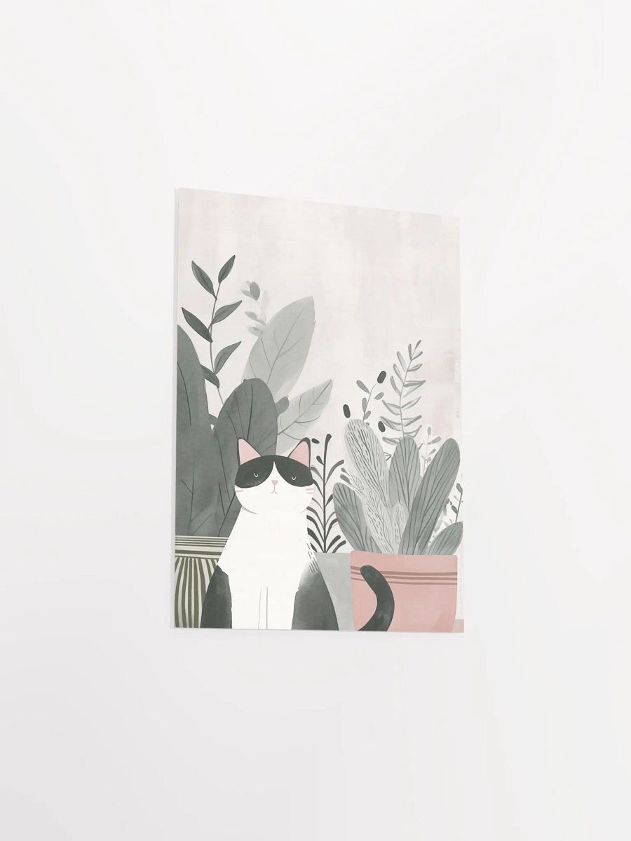 Whiskers and Leaves Matte Poster product image (6)