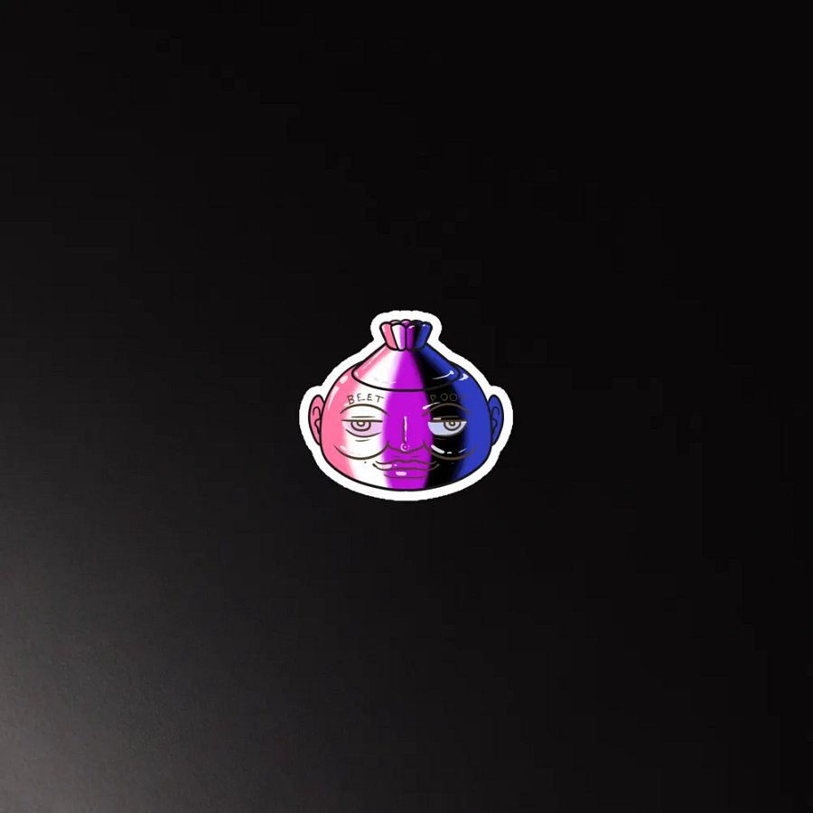 Genderfluid Poot magnets product image (4)