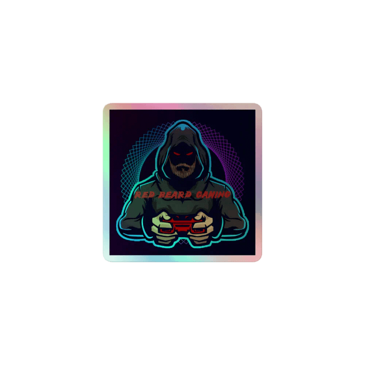 Red beard gaming sticker product image (1)