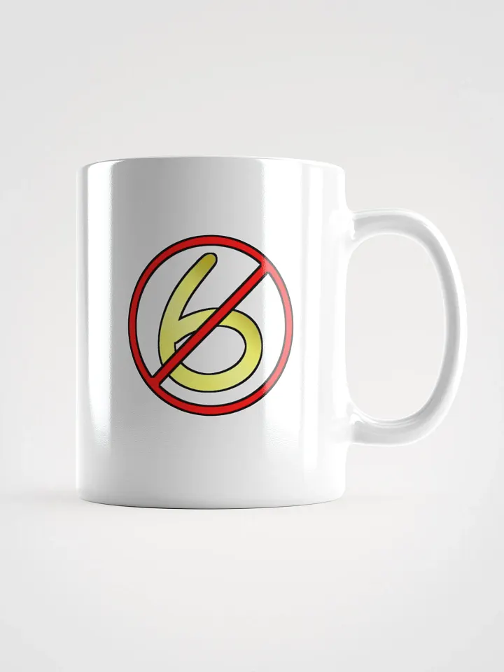 WhoIsDoopu Anti-Sixist Stop Typing 6 Mug - White product image (1)