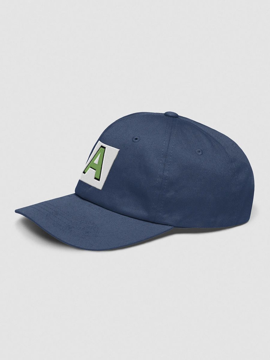 Green A Initial Classic Dad Hat product image (13)