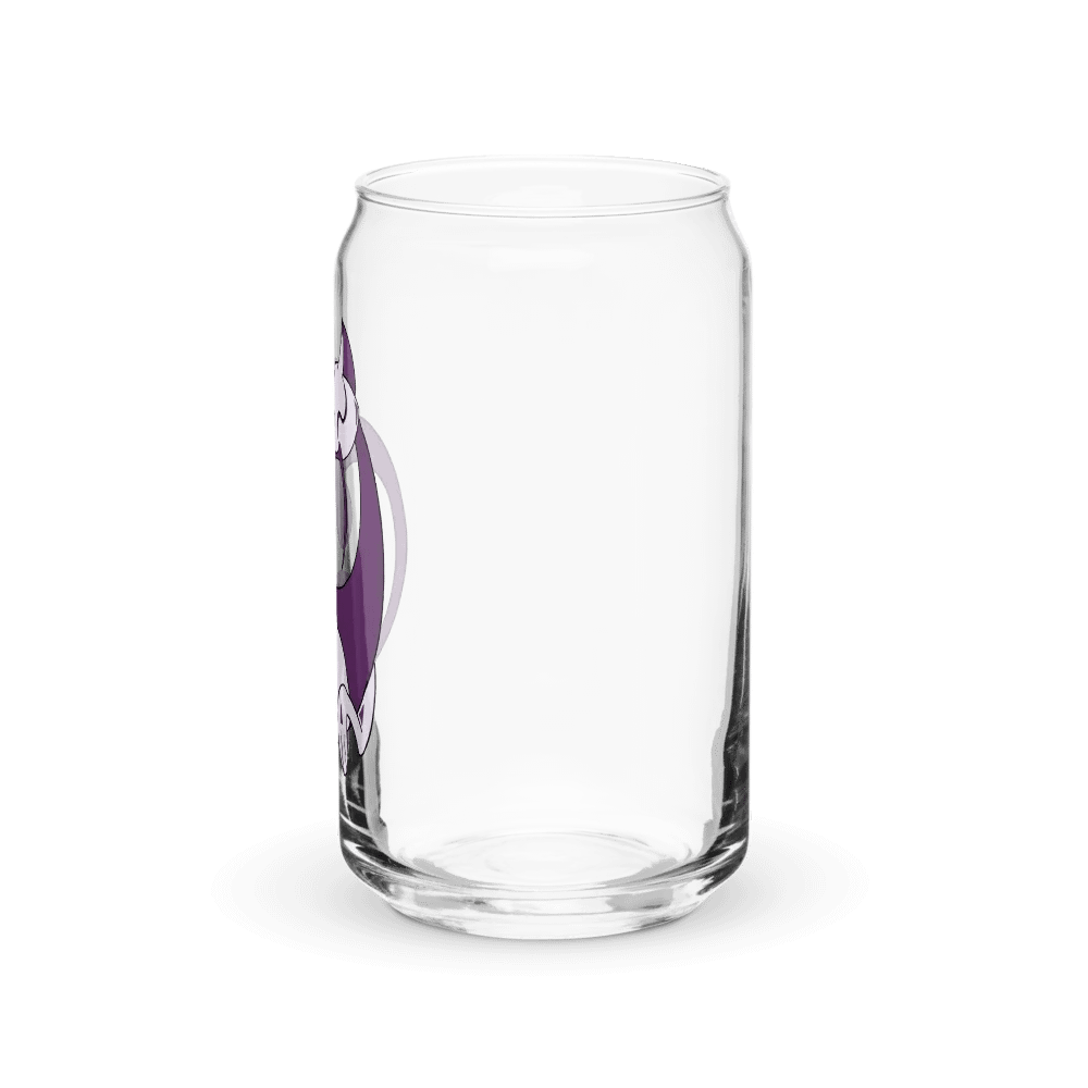 Calming Purple Cat Can-Shaped Glass product image (3)