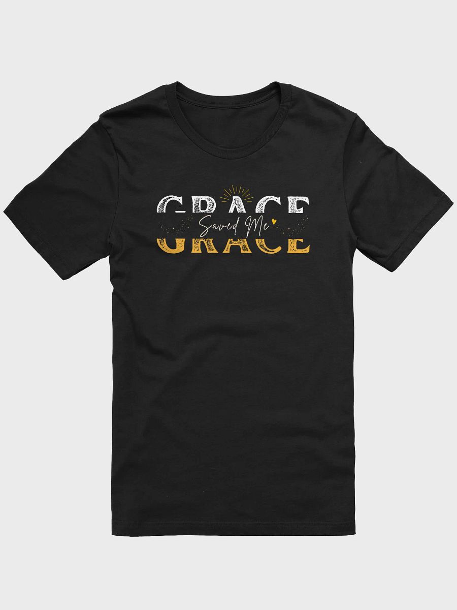 Grace Saved Me, Christian Faith Bella Canvas T-shirt product image (3)