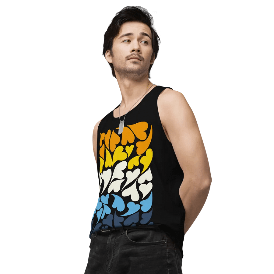 Nestled PRIDE Aroace Tank Top product image (7)