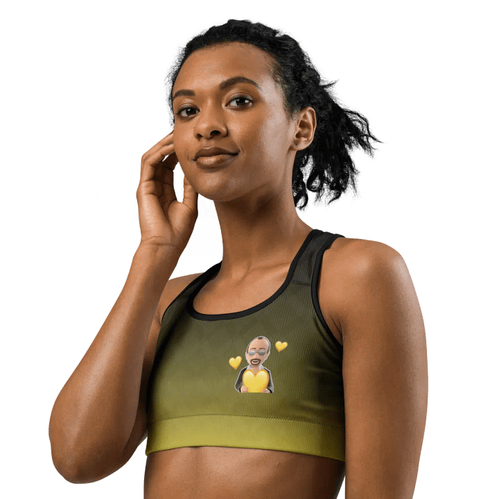 Hearts Emote - Sports Bra product image (1)