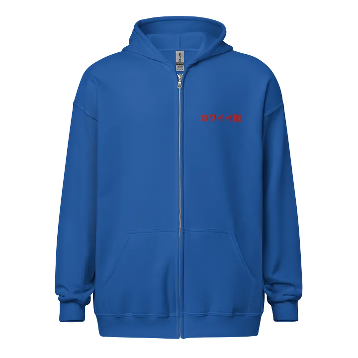 Kawaiiju Seeing Red Zip Hoodie product image (18)