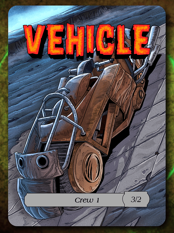 Vehicle 3/2 Full Art Token product image (1)