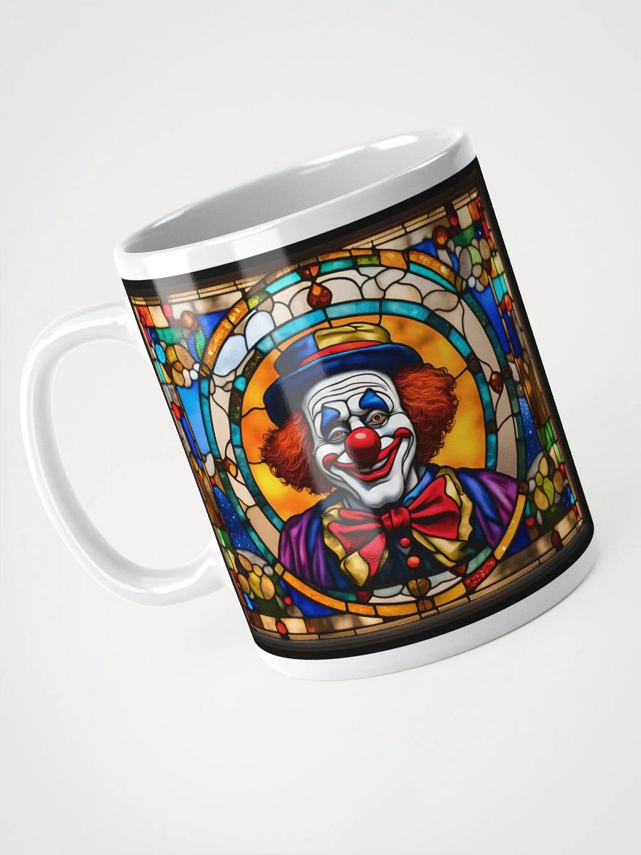 #001 Rusty Stitches Clown Stained Glass Mug product image (8)