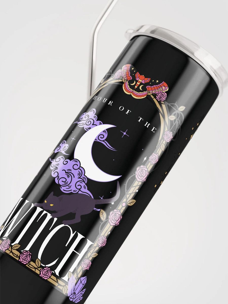 Hour of the Witch Tall Tumbler with straw product image (4)