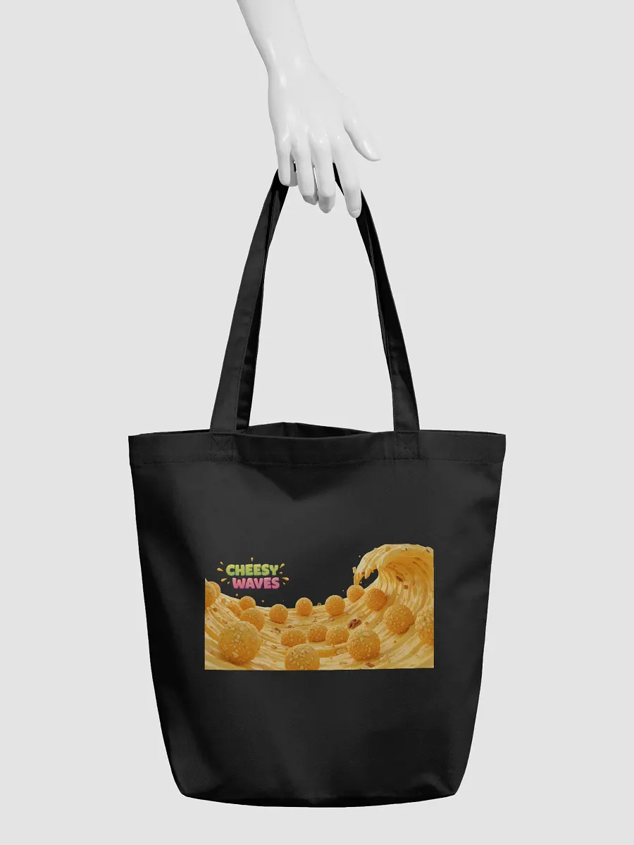 Golden Cheesy Waves Tote Bag product image (5)
