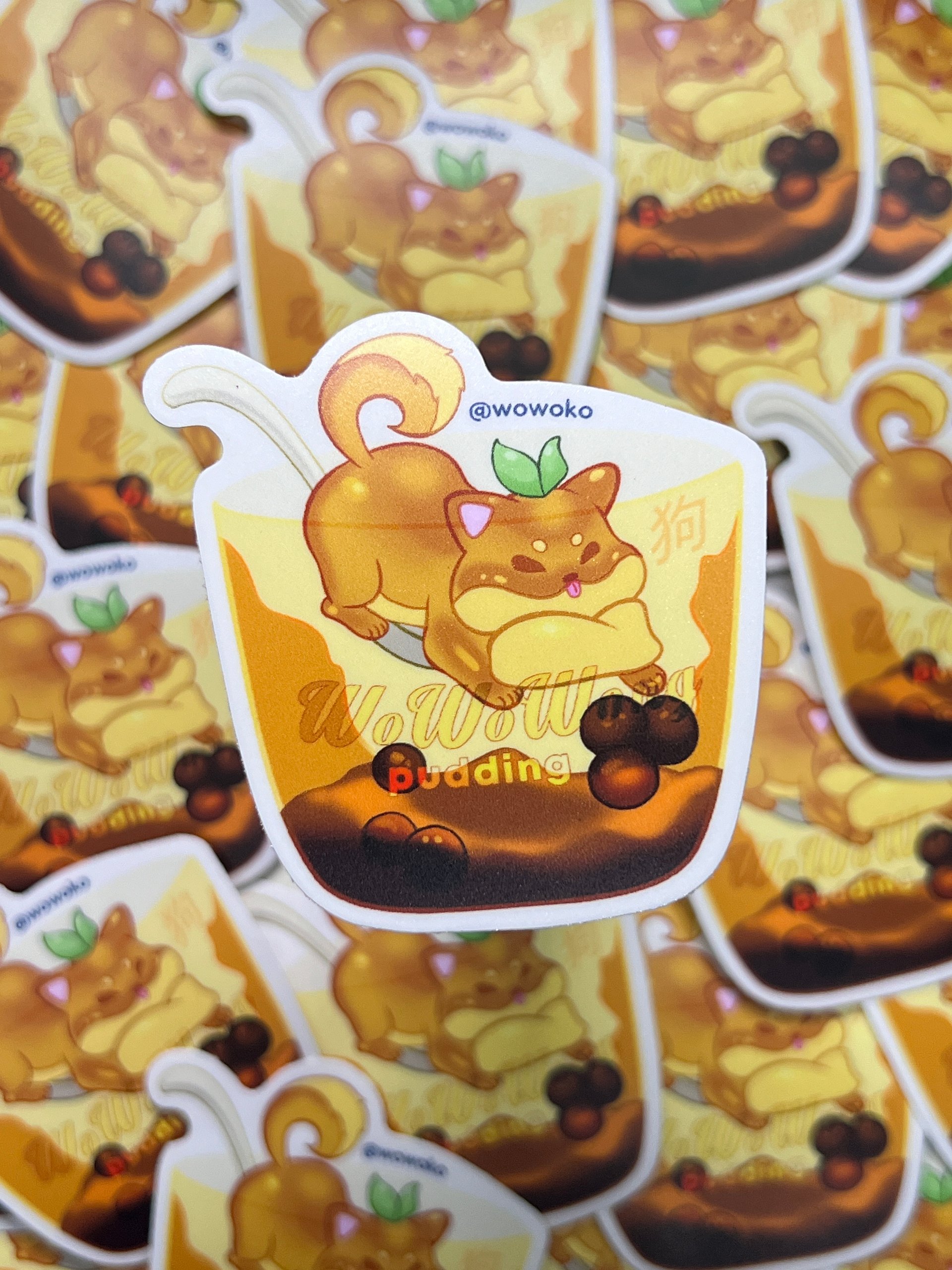 Zodiac Drink - Pudding Dog - Sticker product image (1)