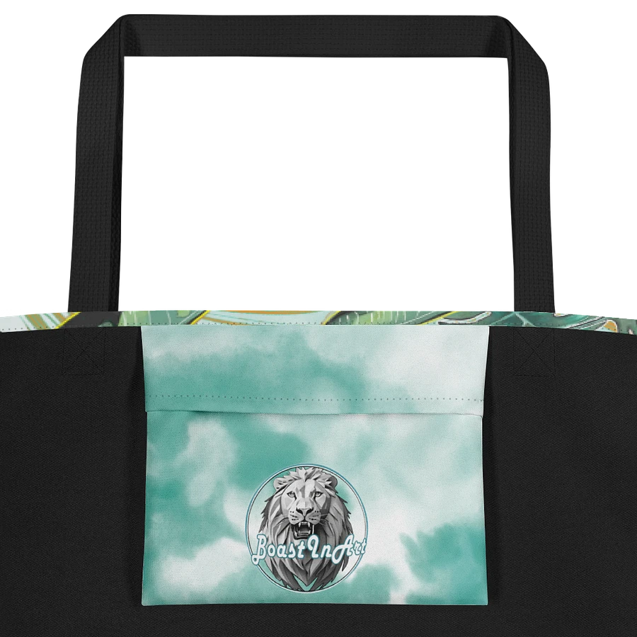 Leafy Paradise Print Tote | Tropical Tote product image (3)