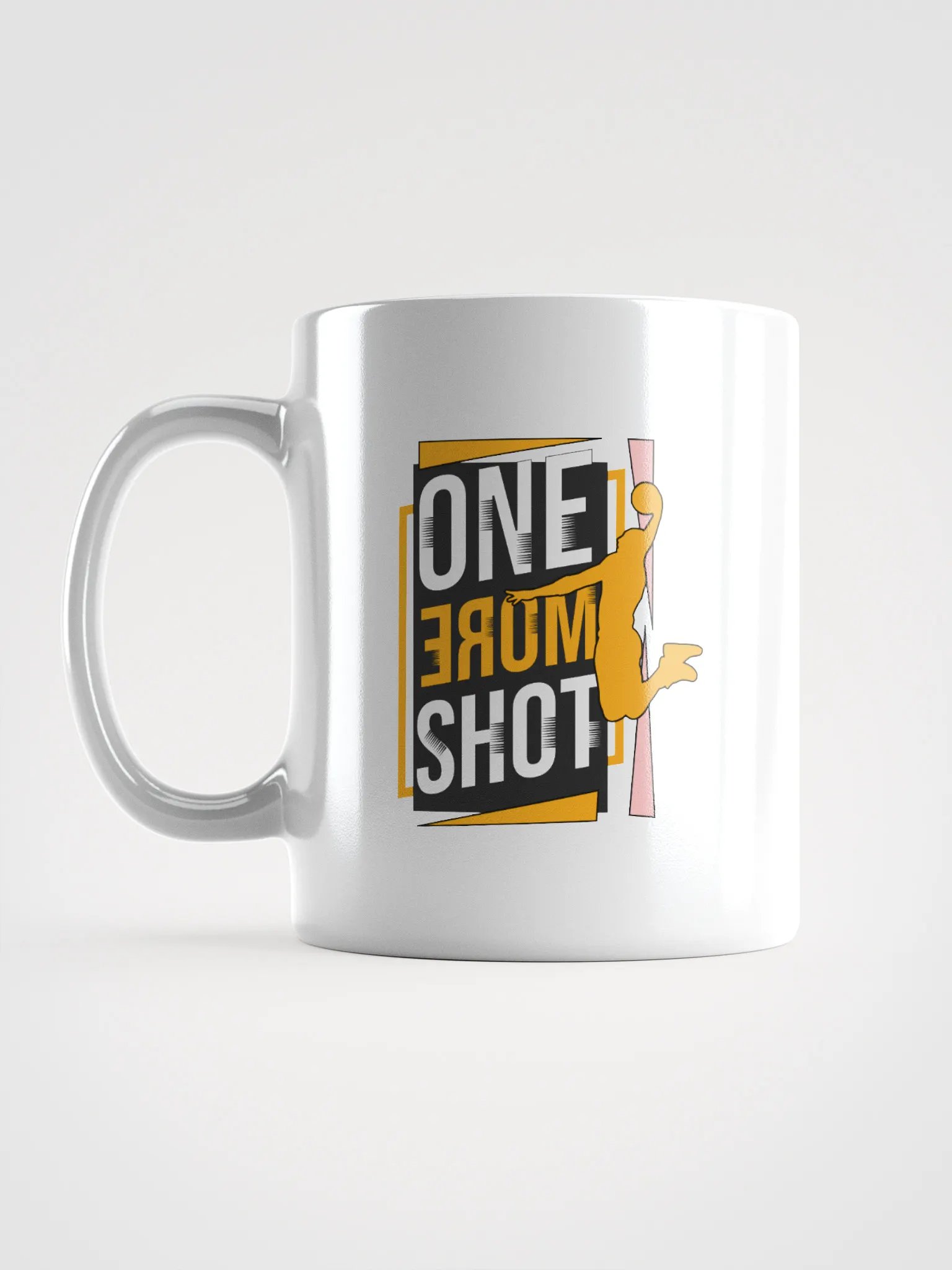 One More Shot Basketball Male Shot Mug product image (1)