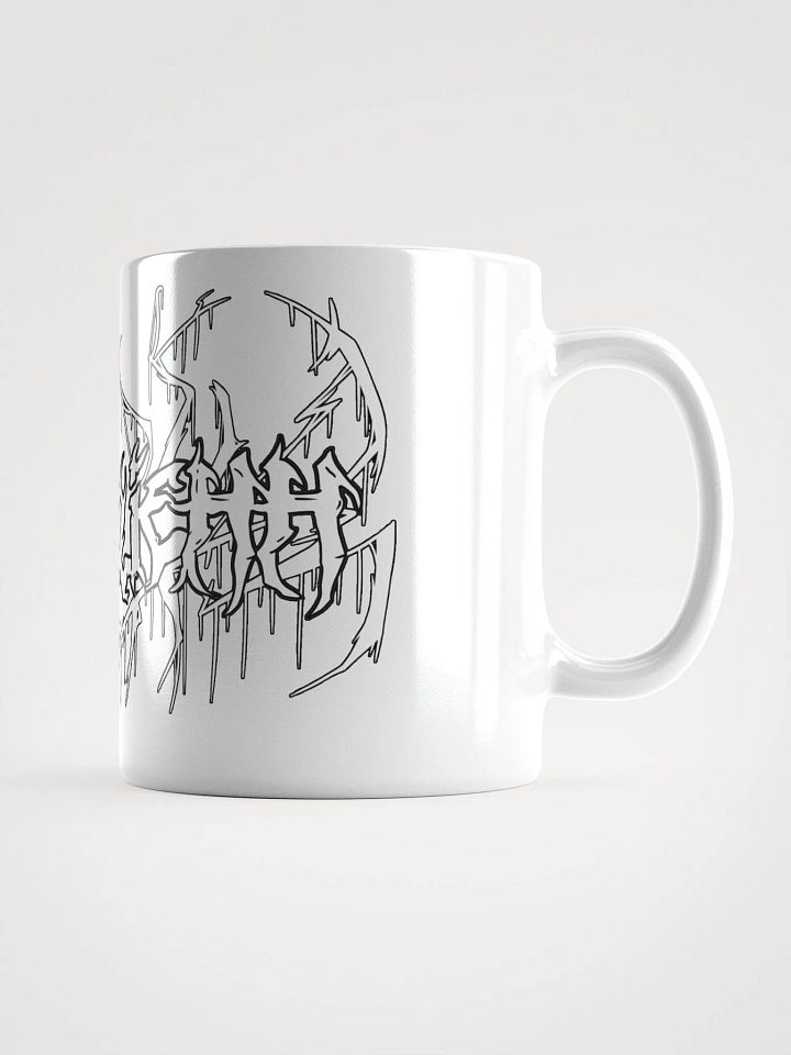 Justloliehh metal logo White MUG product image (2)