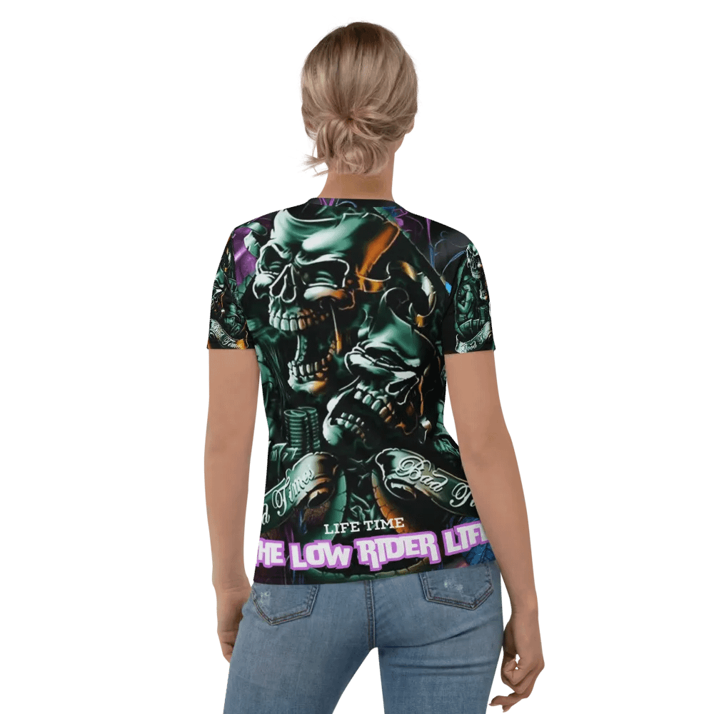 LowRider Smile Now Cry Later Women's Crew Neck T-Shirt product image (1)