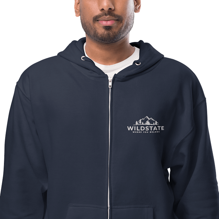 Fleece Zip Up Hoodie - Wildstate product image (2)