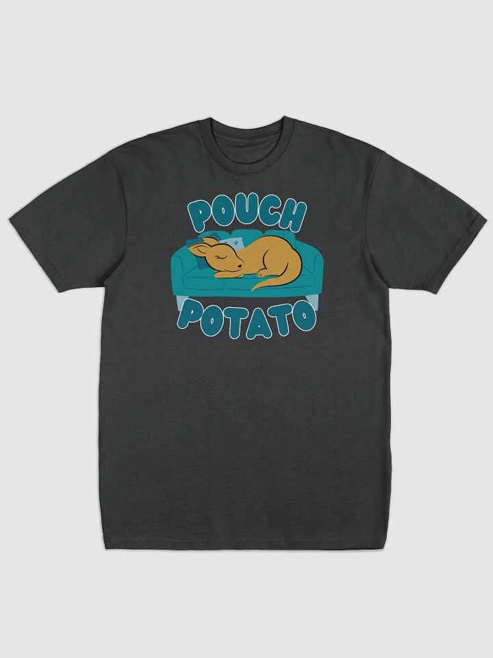 Pouch Potato Funny Cute Sleepy Kangaroo T-shirt product image (1)