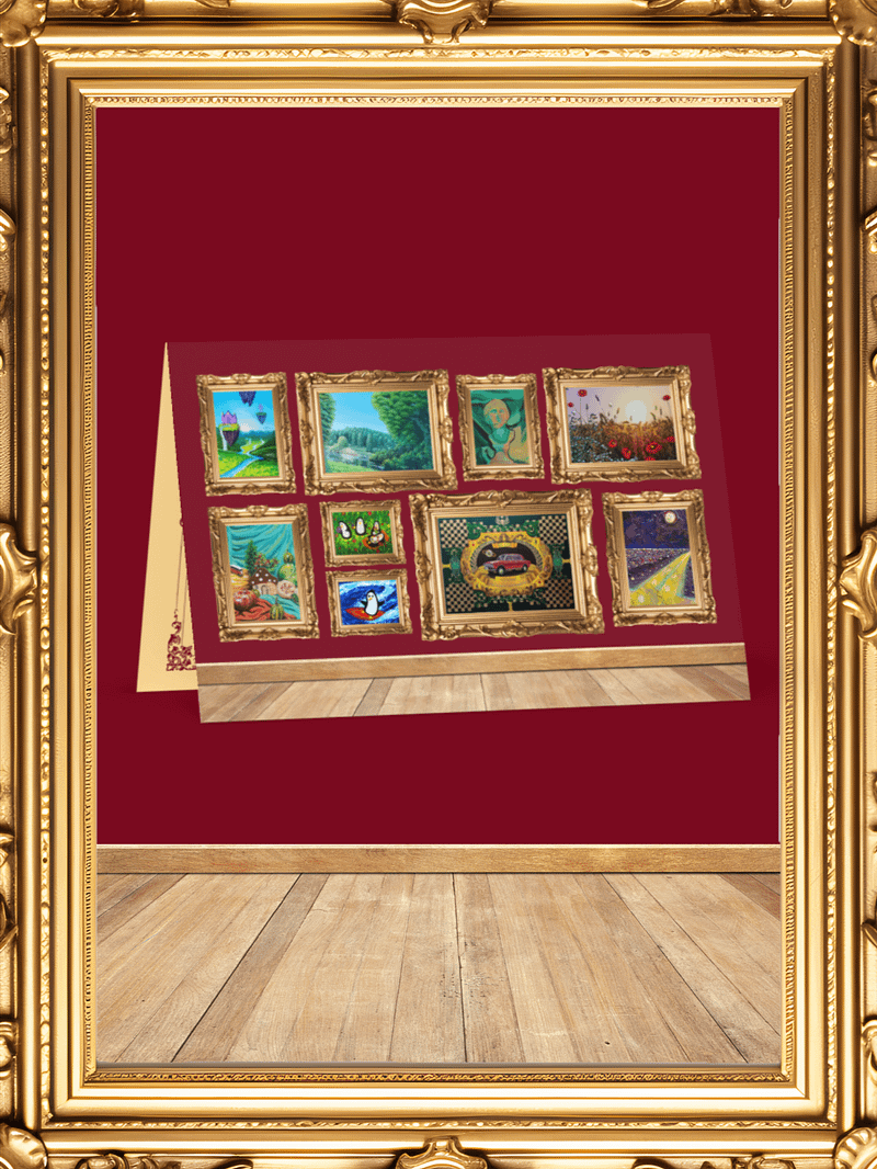 Golden Gallery Collection Greeting Card