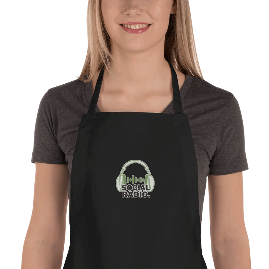 Social Radio Chef's Apron product image (1)