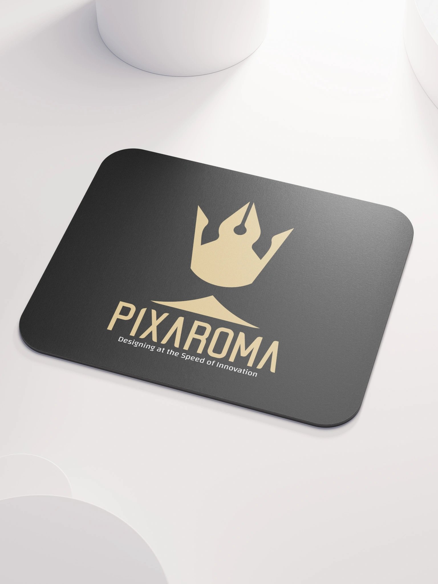 Pixaroma Innovation Mouse Pad (Black Edition) product image (3)