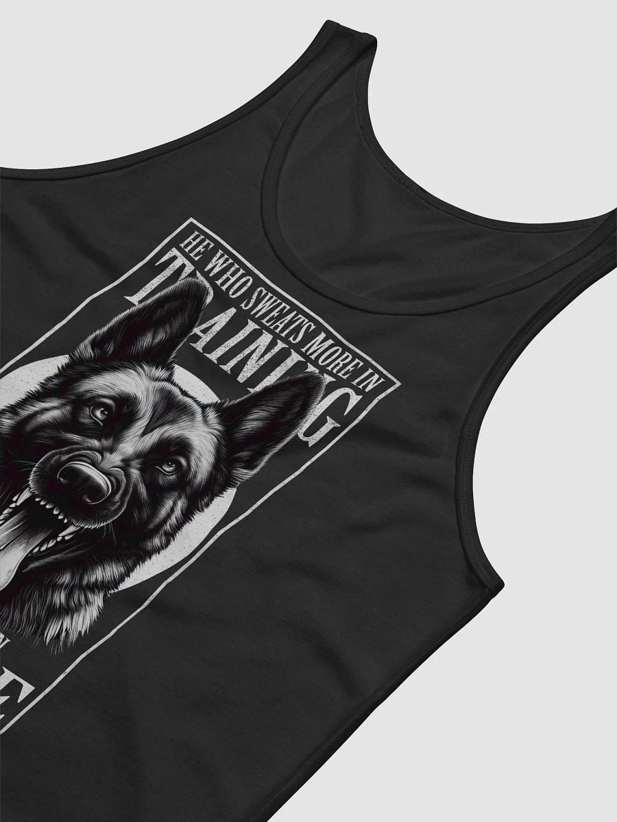 He Who Sweats More in Training Bleeds Less in Battle - Unisex Tank Top product image (6)