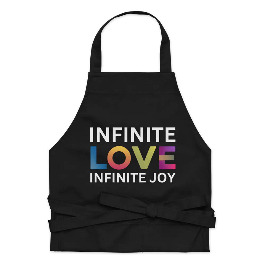 Infinite Love Infinite Joy Block Apron product image (6)