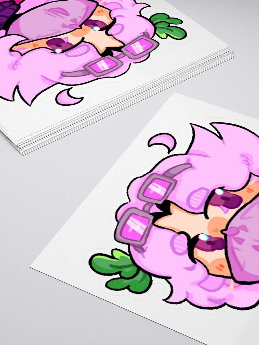 EternalHappiness Headshot Kiss-Cut Sticker product image (12)