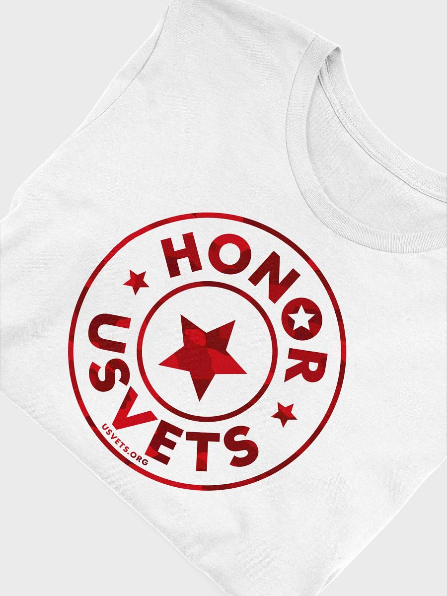 Red HONORUSVETS Star Tee product image (5)